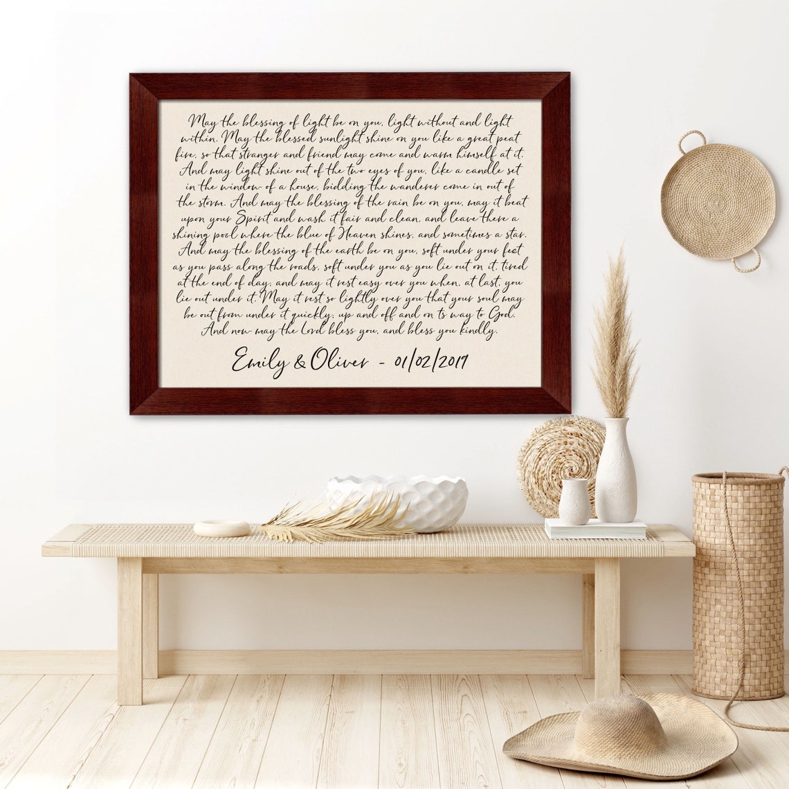 Framed song lyrics Personalized song lyrics Wall custom Etsy