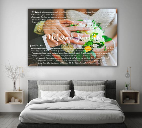 First Dance Lyrics Wedding Song Lyrics First Anniversary Art First Anniversary Gift Personalized Wedding Song And Photo Art