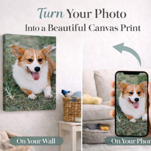 Any Picture Canvas Print - Your Photo into Framed Art (Ready to Hang) image 4