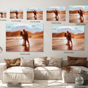 Any Picture Canvas Print - Your Photo into Framed Art (Ready to Hang) image 7