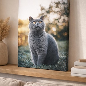 Custom Photo Canvas Print | Personalized Wall Art | Ready to Hang Home Decor Gift afbeelding 7