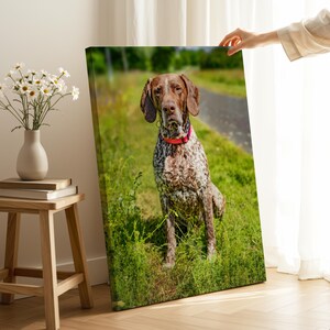 Any Picture Canvas Print - Your Photo into Framed Art (Ready to Hang) image 2