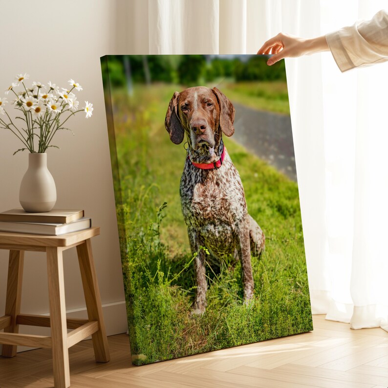 Any Picture Canvas Print - Your Photo into Framed Art (Ready to Hang) image 2