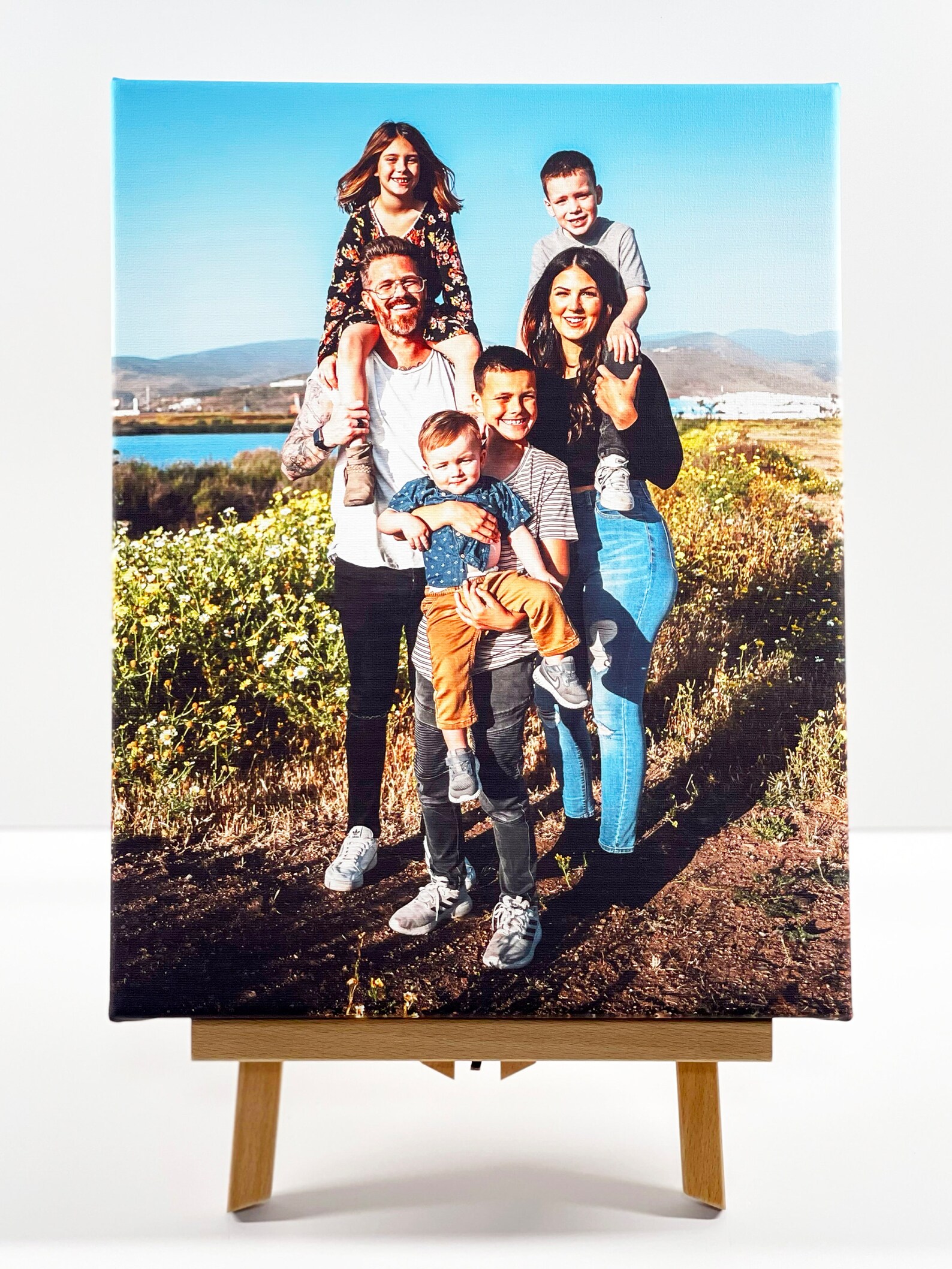 Any Photo to Canvas Photo Print on Canvas Your Photo Turn Etsy