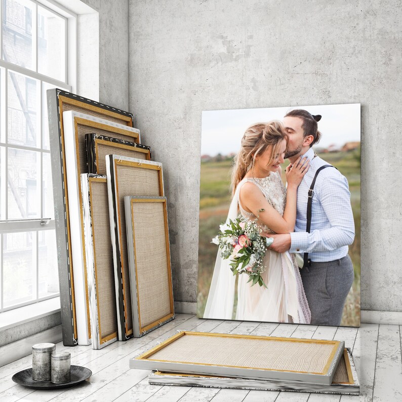Photo Memories Canvas Print Memories Art Print Framed Canvas Etsy