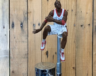 Asa de grifo de barril de cerveza de baloncesto de los Houston Rockets, NBA, Steve Francis