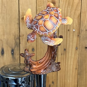 Turtle Beer Tap Handle