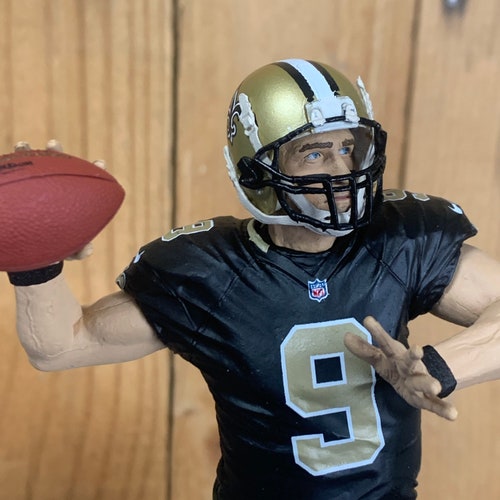 New Orleans Saints Beer Keg Tap Handle for Kegerator shops Drew Brees Black Jersey