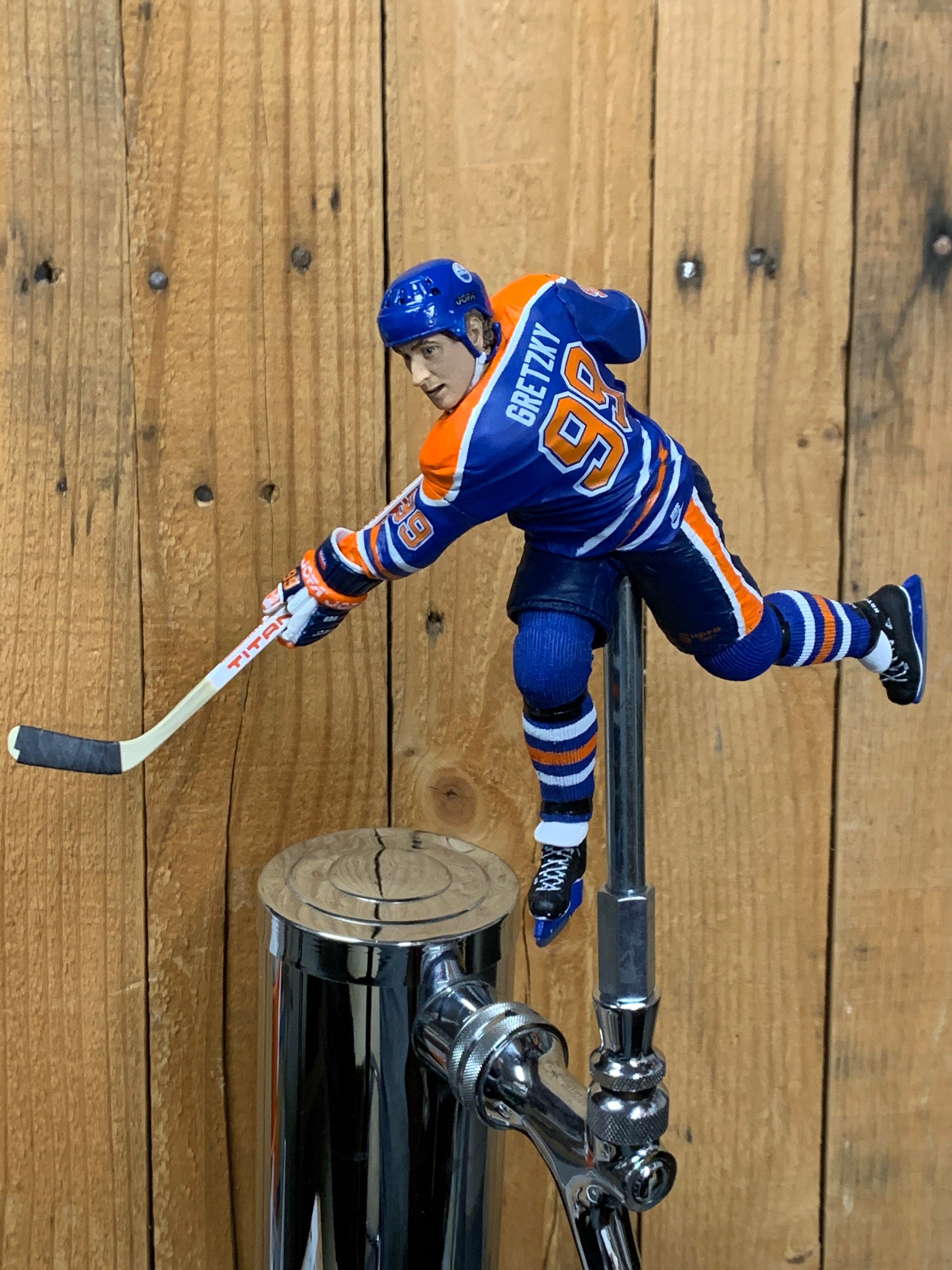 Gretzky # 99 hockey trikot Edmonton Oilers Hockey Sydda bokstäver