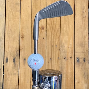 Michelob Ultra Tap Handle for Beer Keg Kegerator PW Iron Golf Club and Ball