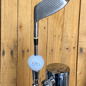 Michelob Ultra Beer Tap Handle Upcycled Taylor Made Metal Driver Golf Club and Ball