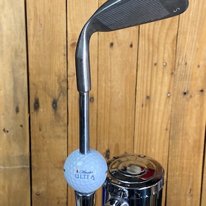 Michelob Ultra Beer Tap Handle  Ping Iron Sand Wedge Golf Club and Ball