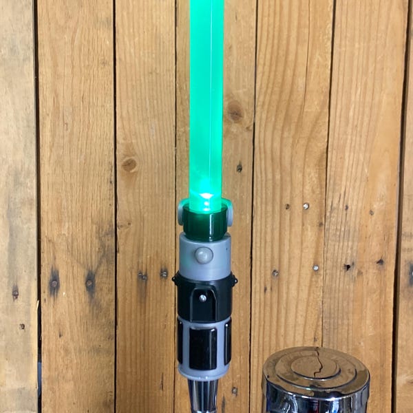 Green Lightsaber Beer Tap Handle