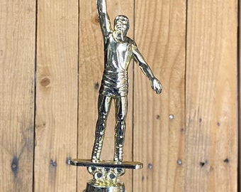 Basketball Beer Tap Handle Vintage Gold Trophy
