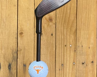 Texas Longhorns Golf Club Tap Handle for Beer Keg Driver and Ball
