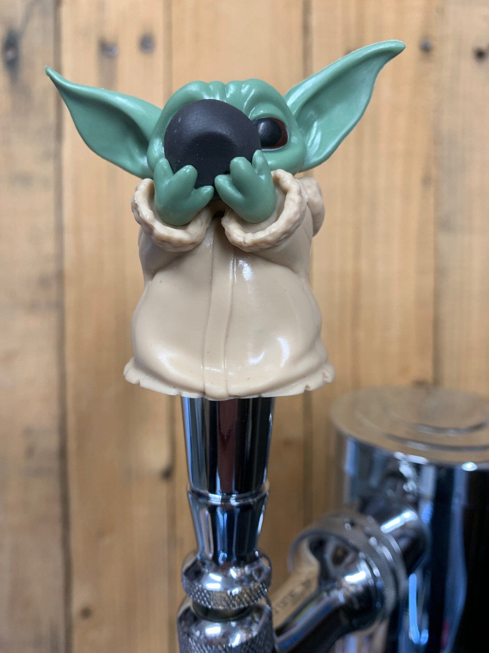 Star Wars Baby Yoda Beer Keg Tap Handle Tiny Mini Pull Knob Etsy
