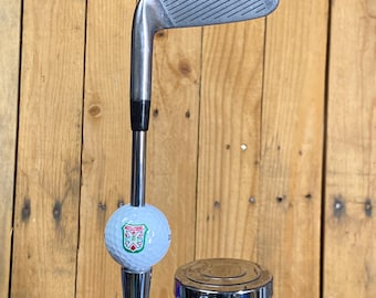 Caddyshack Beer Tap Handle 5 Iron Golf Club and Bushwood Country Club Ball