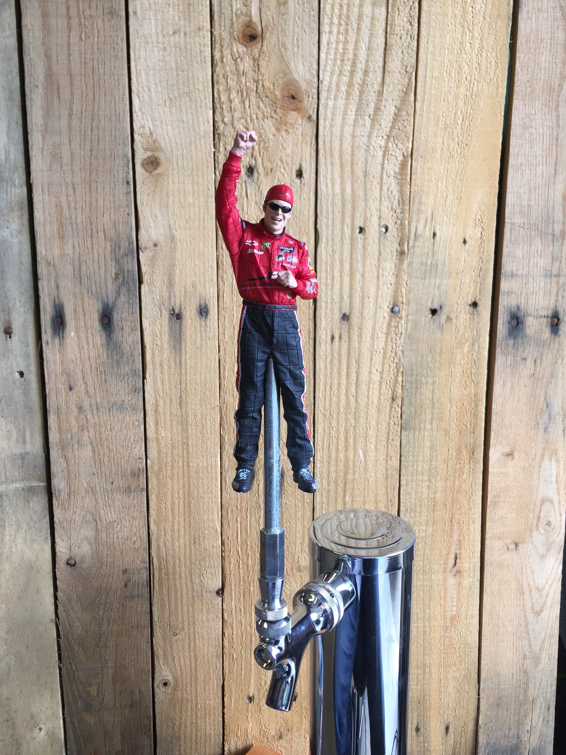 Dale Earnhardt Jr NASCAR Beer Keg Tap Handle