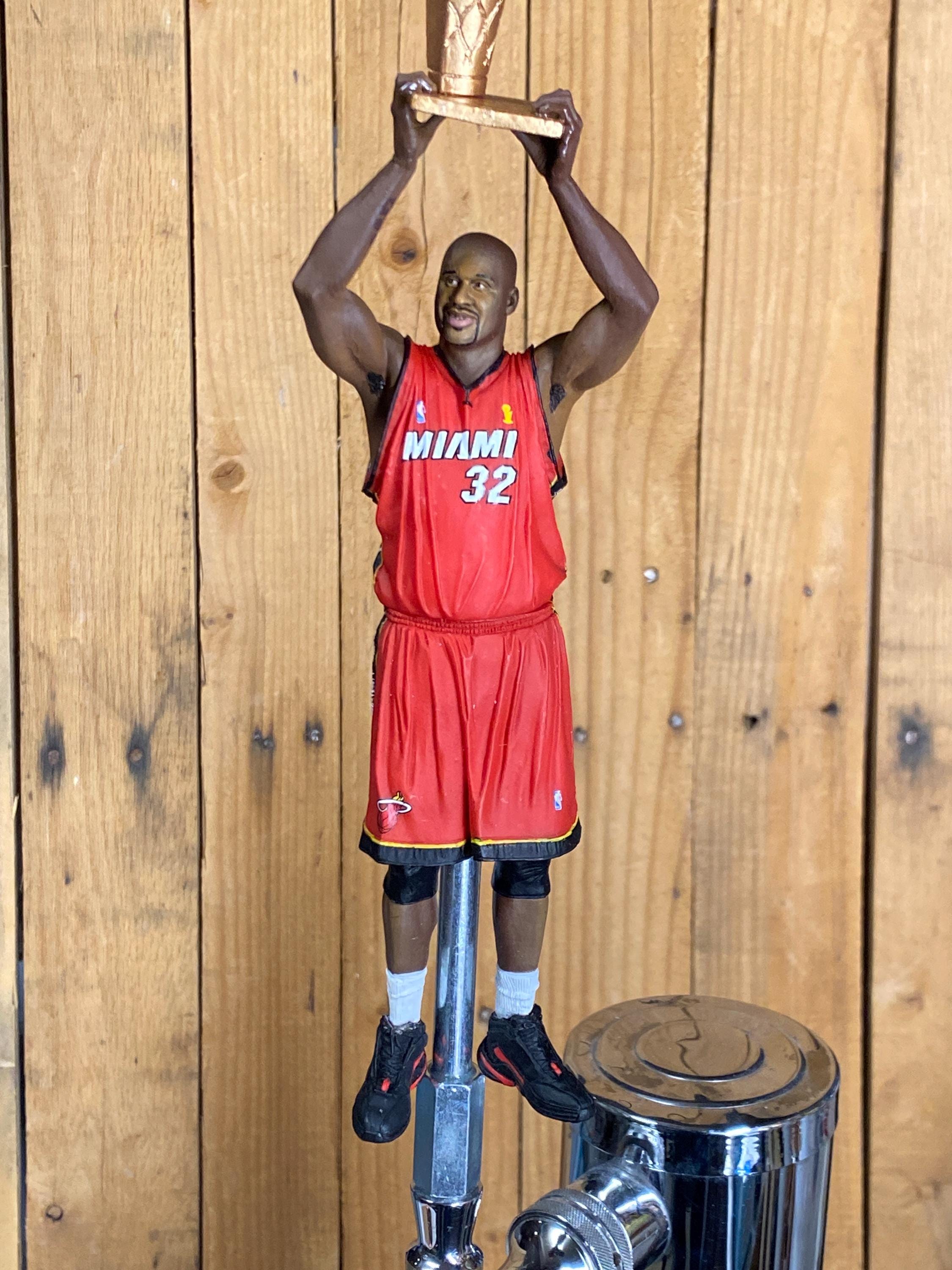 Miami Heat Beer Tap Handle Shaquille O'neal NBA Basketball