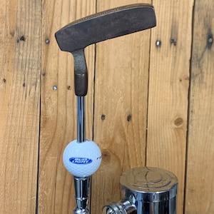 Bud Light Golf Putter Beer Tap Handle: Upcycled Kegerator Tapper