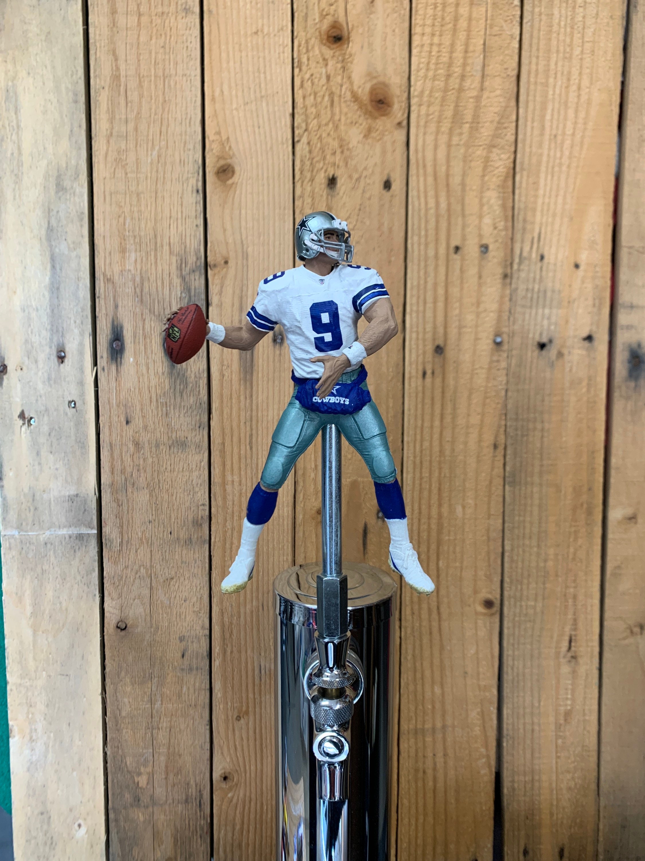 Dallas Cowboys Tap Handle NFL Football Quarterback Beer Keg Etsy
