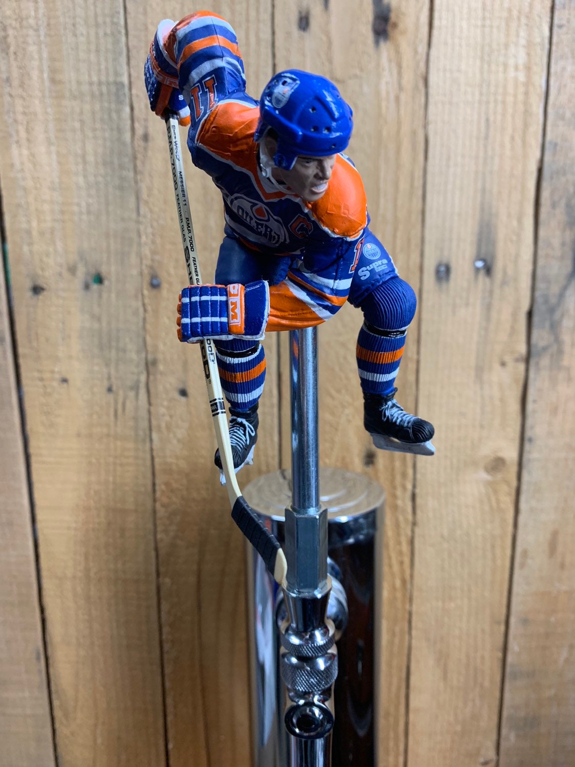 Edmonton Oilers Hockey Beer Keg Tap Handle NHL Mark Messier Etsy