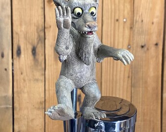 Where the Wild Things Are Beer Keg Tap Handle Pull Knob Goat Boy
