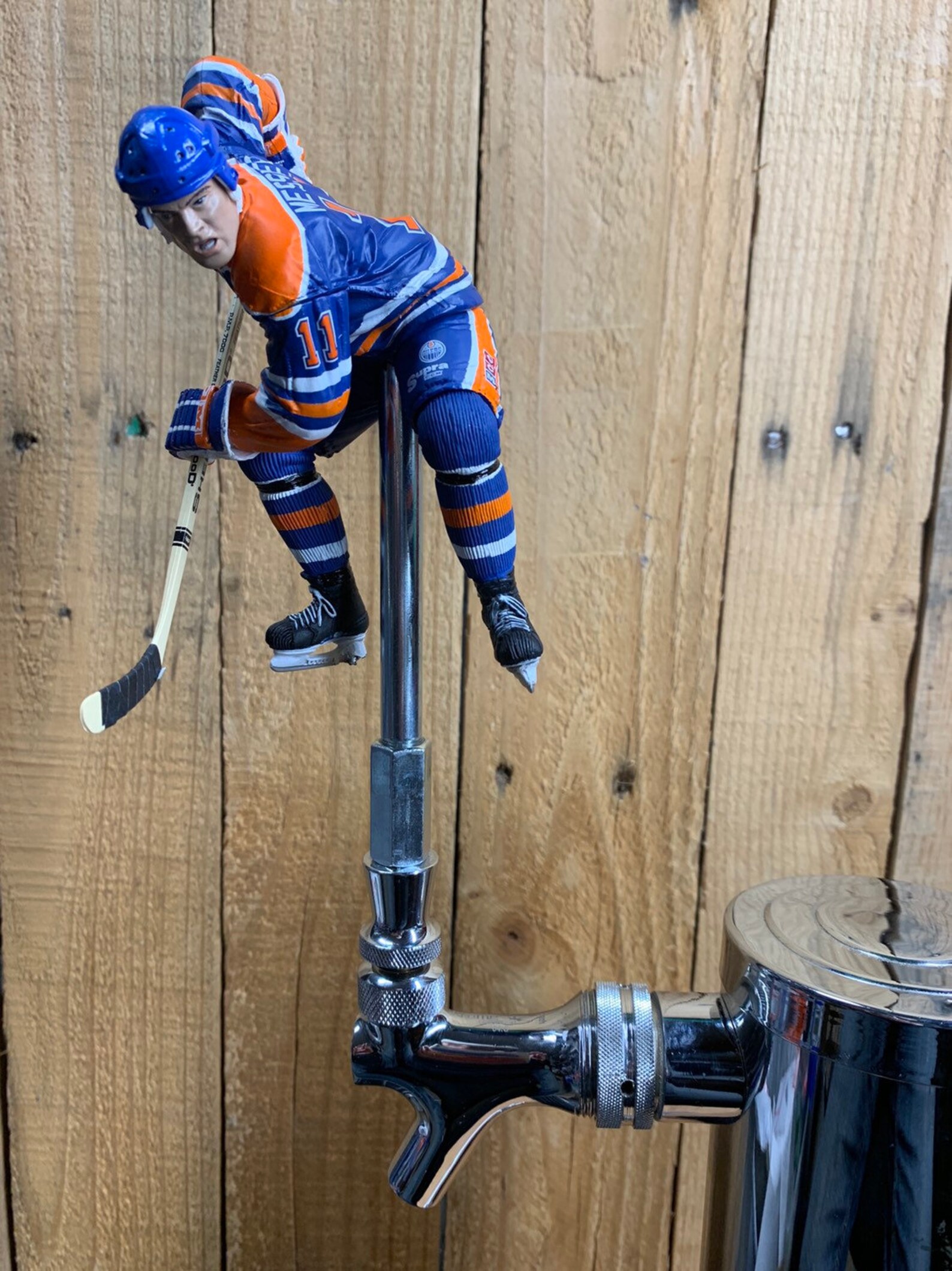 Edmonton Oilers Hockey Beer Keg Tap Handle NHL Mark Messier Etsy