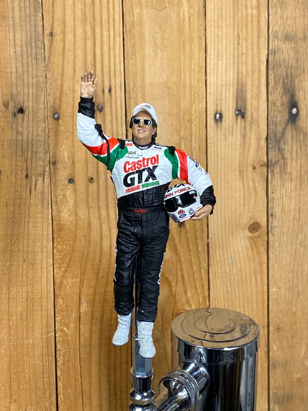 John Force NHRA Beer Keg Tap Handle Car Drag Racing Kegerator - Etsy