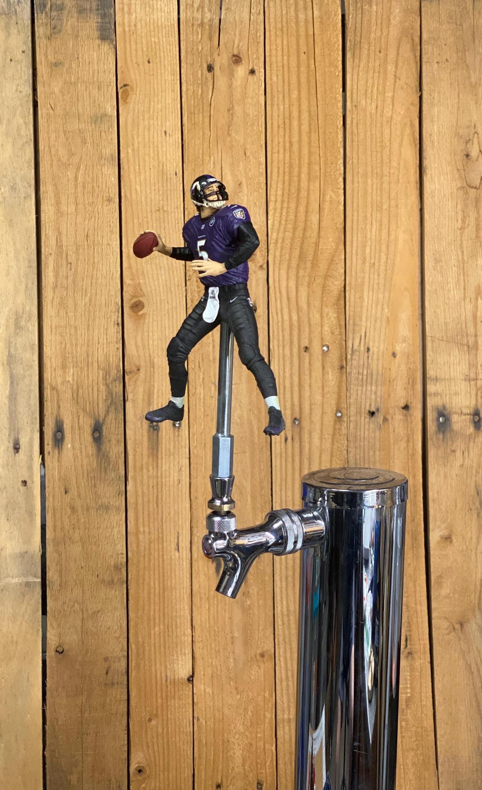 Baltimore Ravens Football Beer Keg Tap Handle Joe Flacco - Etsy