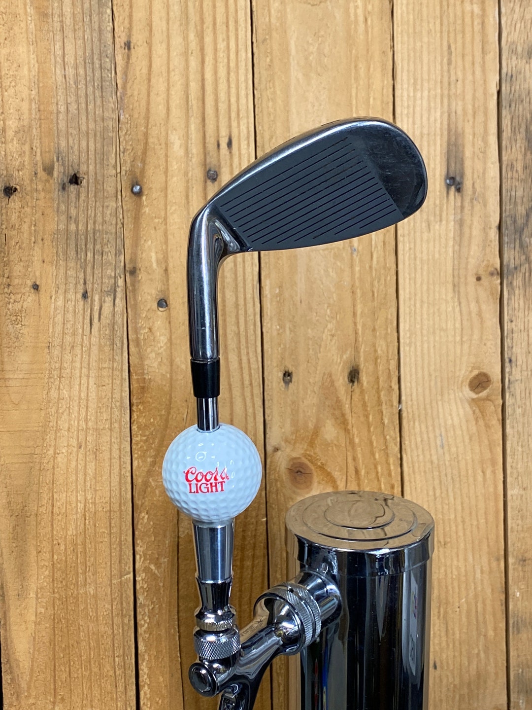 Coors Light Tap Handle for Beer Keg Kegerator Iron Club and Ball Etsy