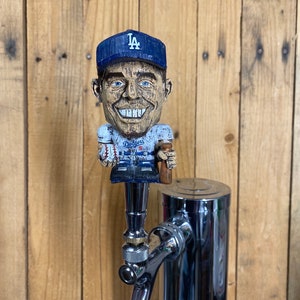 Los Angeles Dodgers Baseball Beer Keg Tap Handle MLB Corey Seager