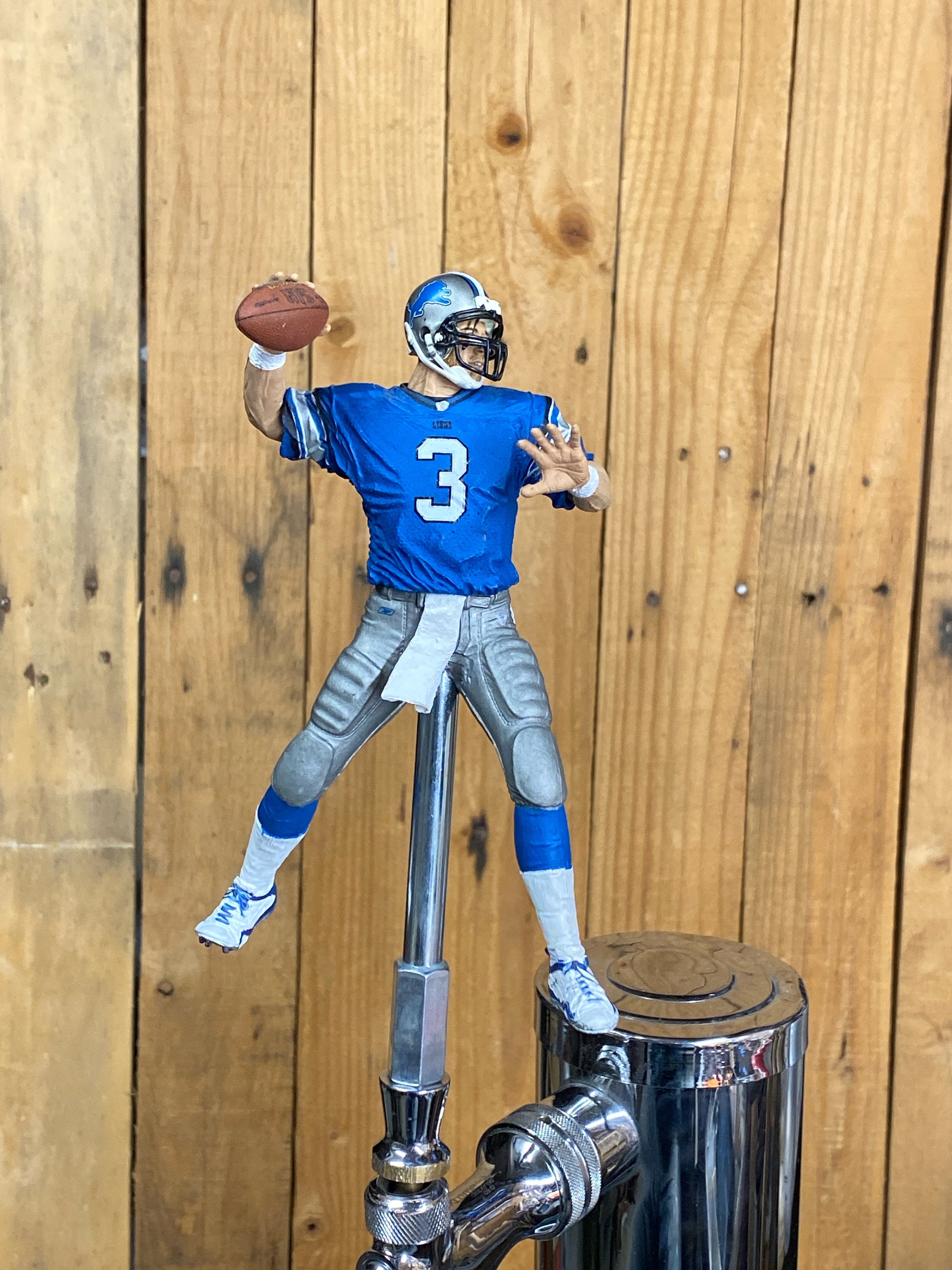 Detroit Lions Football Tap Handle for Beer Keg Kegerator - Etsy