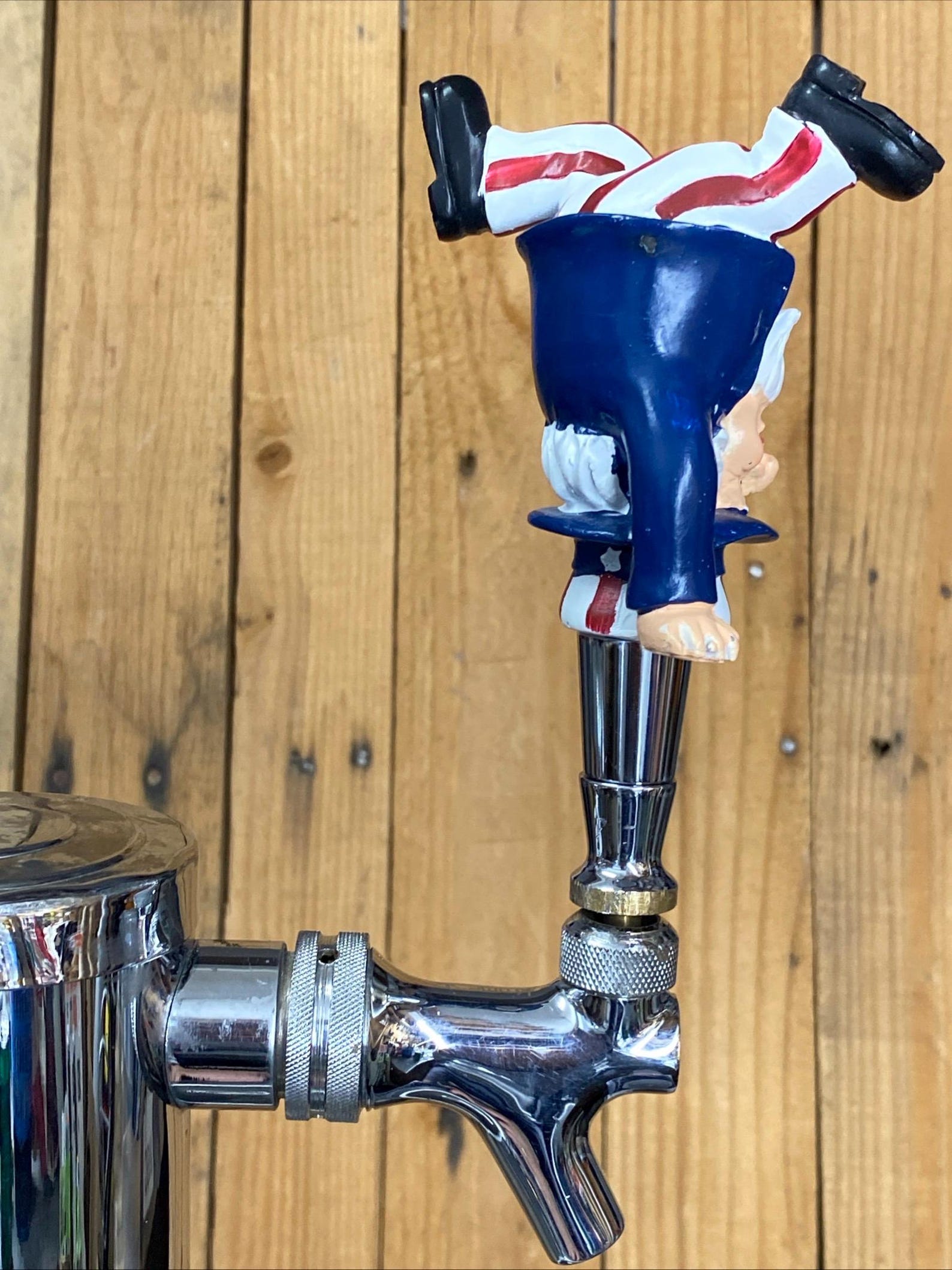 Tapping Sam Uncle Sam Beer Tap Handle USA America 4th of July Independence Day - Etsy