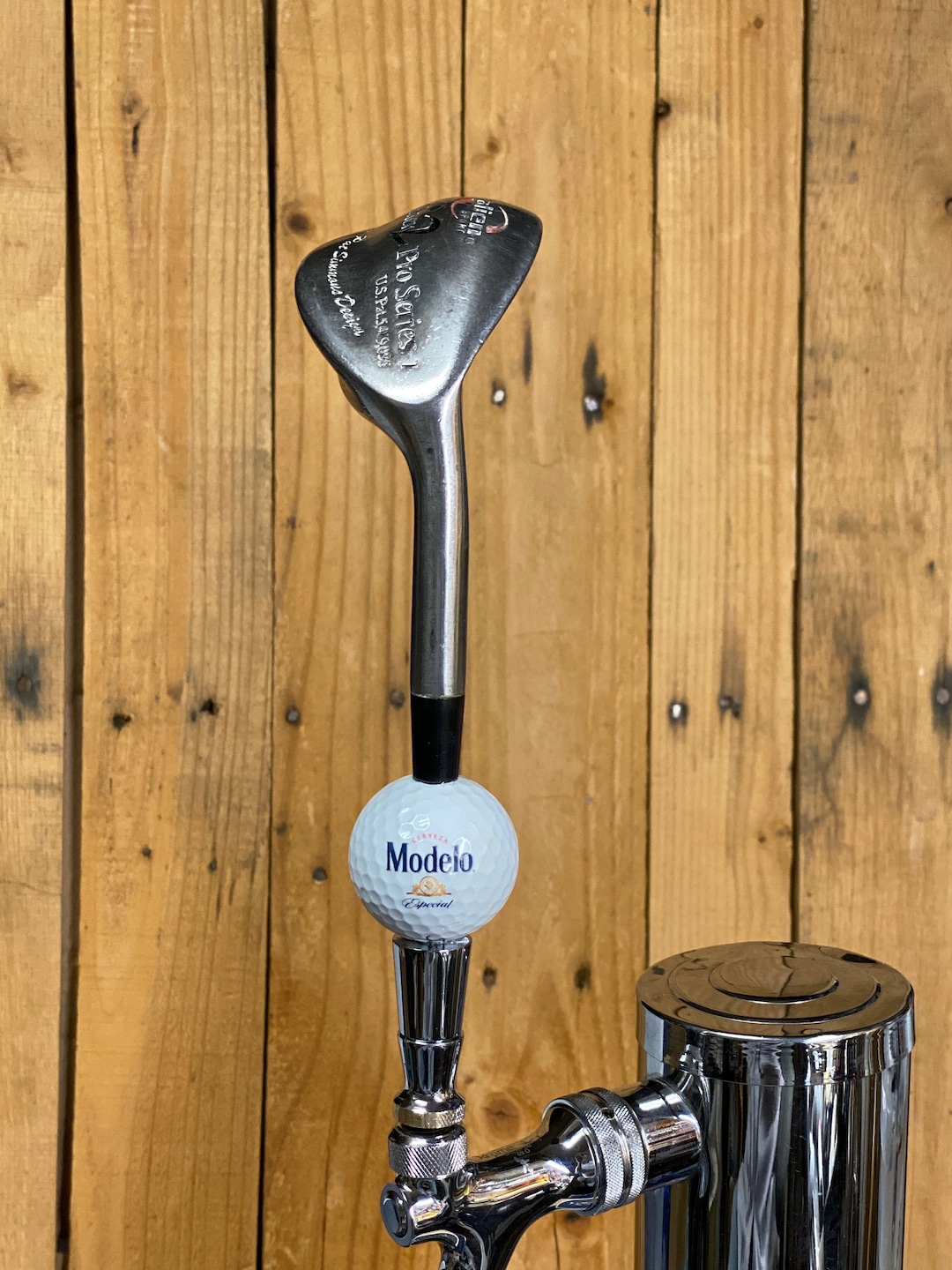 Modelo Beer Tap Handle for Draft Beer Keg Kegerator Iron Golf Club and ...