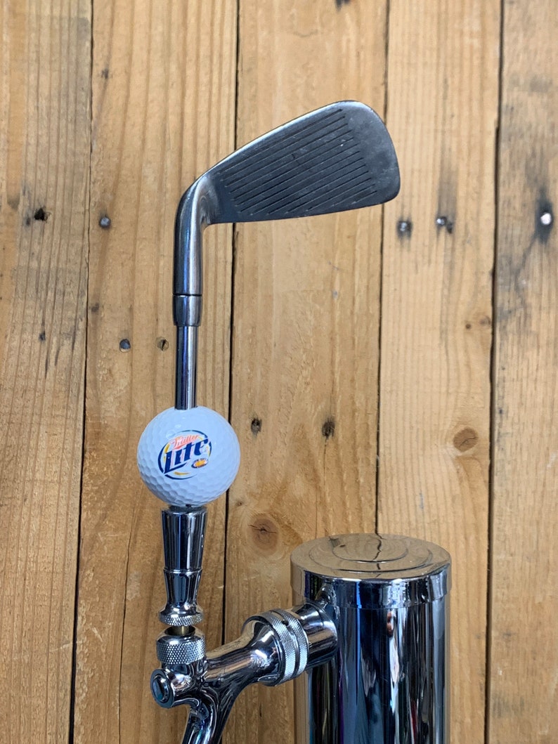 Miller Lite Tap Handle for Beer Keg Kegerator Titleist Golf Club and