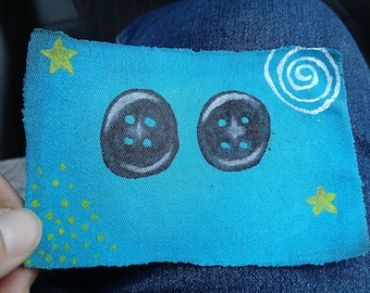 Coraline sew on patch