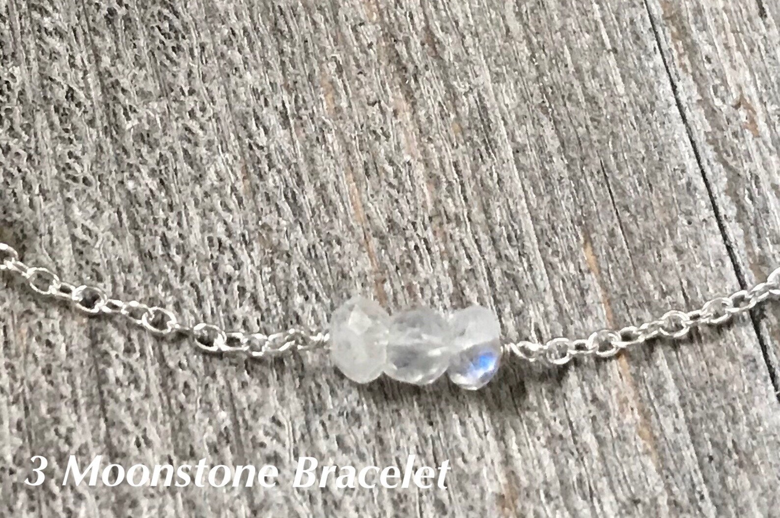 Dainty Pearl Bracelet Three Pearl Bracelet Gold Delicate Etsy