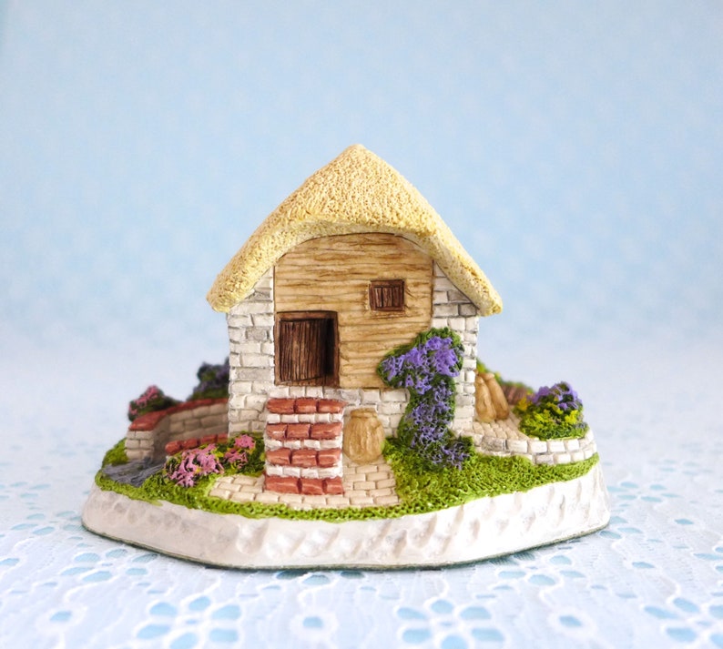 Irish Water Mill David Winter Cottages Miniature Sculpture Etsy
