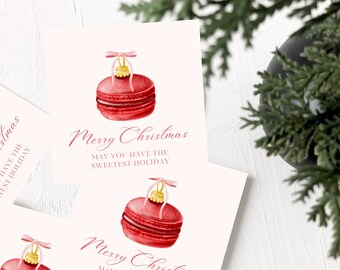 Christmas Gift Tag, Macaron, Christmas tag, From the Kitchen of labels, Housewarming Gift Tags, Personalized Gift Tags, Pantry labels