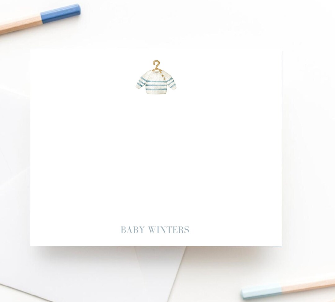 Baby Stationery Set Vintage Baby Boy Little Boy Stationery Etsy