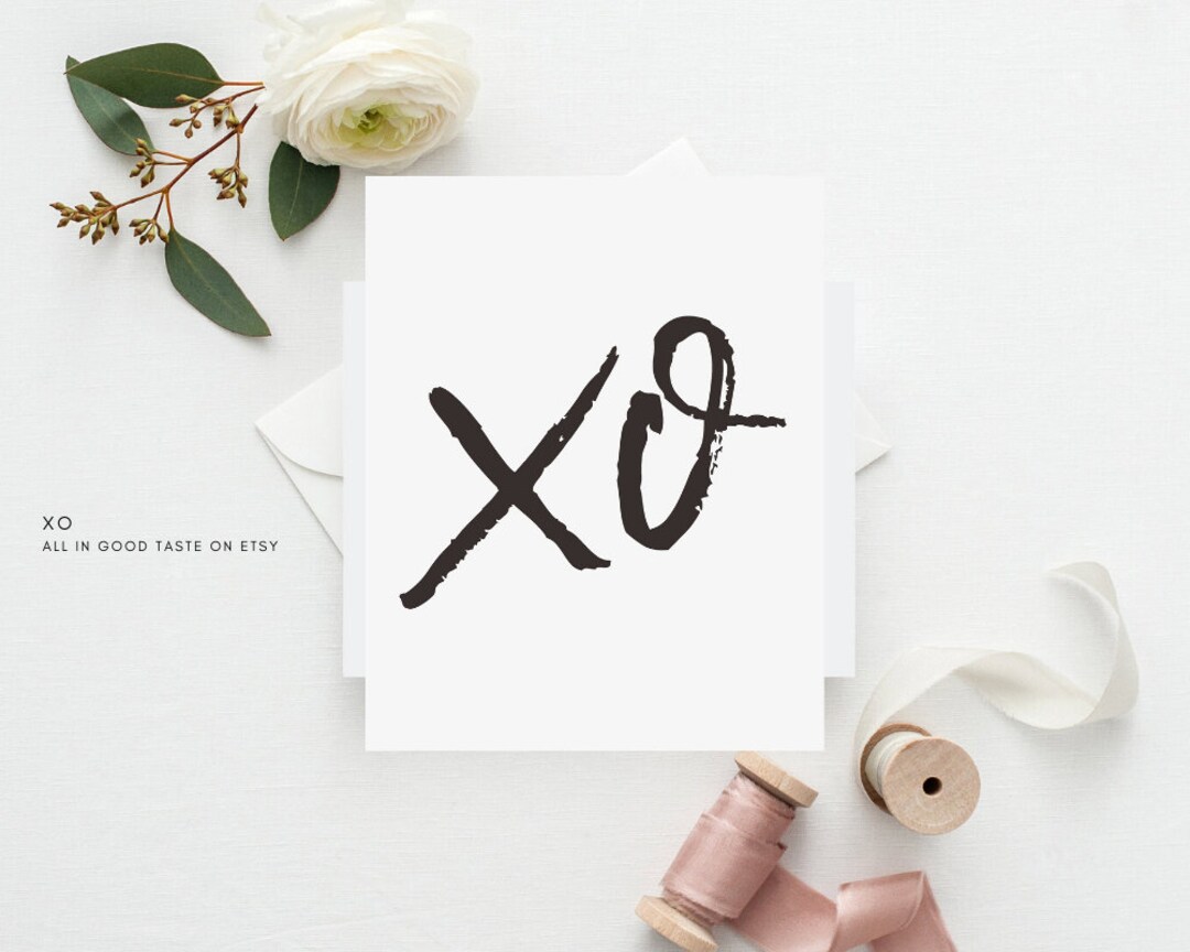 XO 8 X 10 Print Kate Spade - Etsy