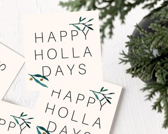 Merry Christmas Gift Tag, Personalized Gift, Personalized gift tag, Christmas Enclosure Card, hostess gift, happy holidays