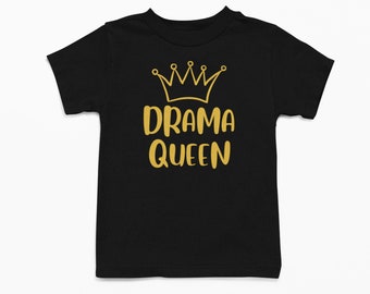 DRAMA QUEEN | Unisex Tee | Kids T-Shirt | Apparel | Clothing