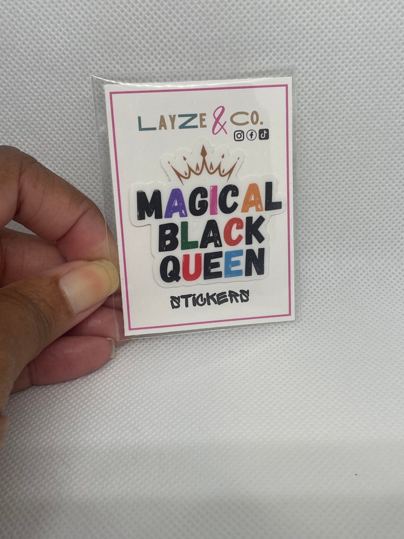 STICKER Magical Black Queen image 3