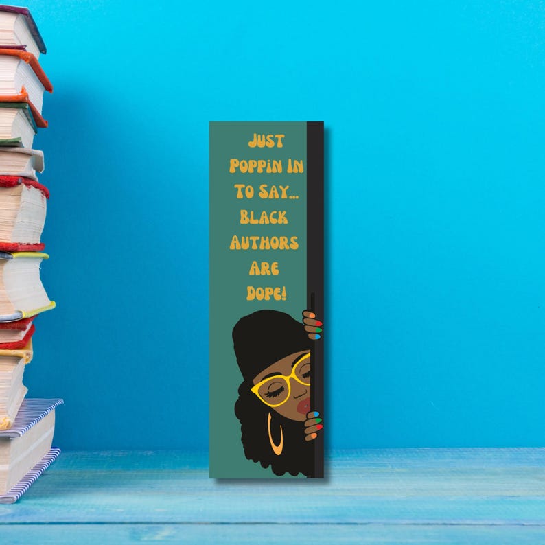 Bookmark | "Black Authors Are Dope" | STA-BM010 image 1