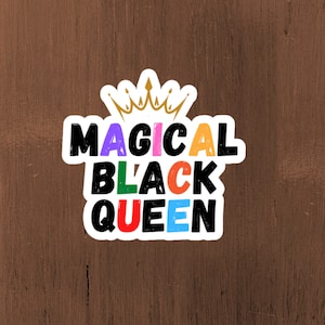 STICKER Magical Black Queen image 1