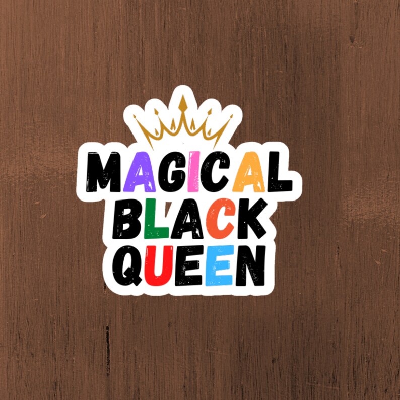 STICKER Magical Black Queen image 1