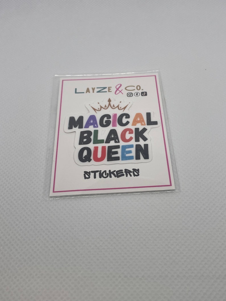 STICKER Magical Black Queen image 5