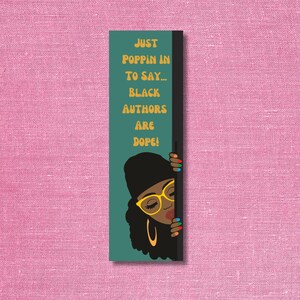 Bookmark | "Black Authors Are Dope" | STA-BM010 image 2
